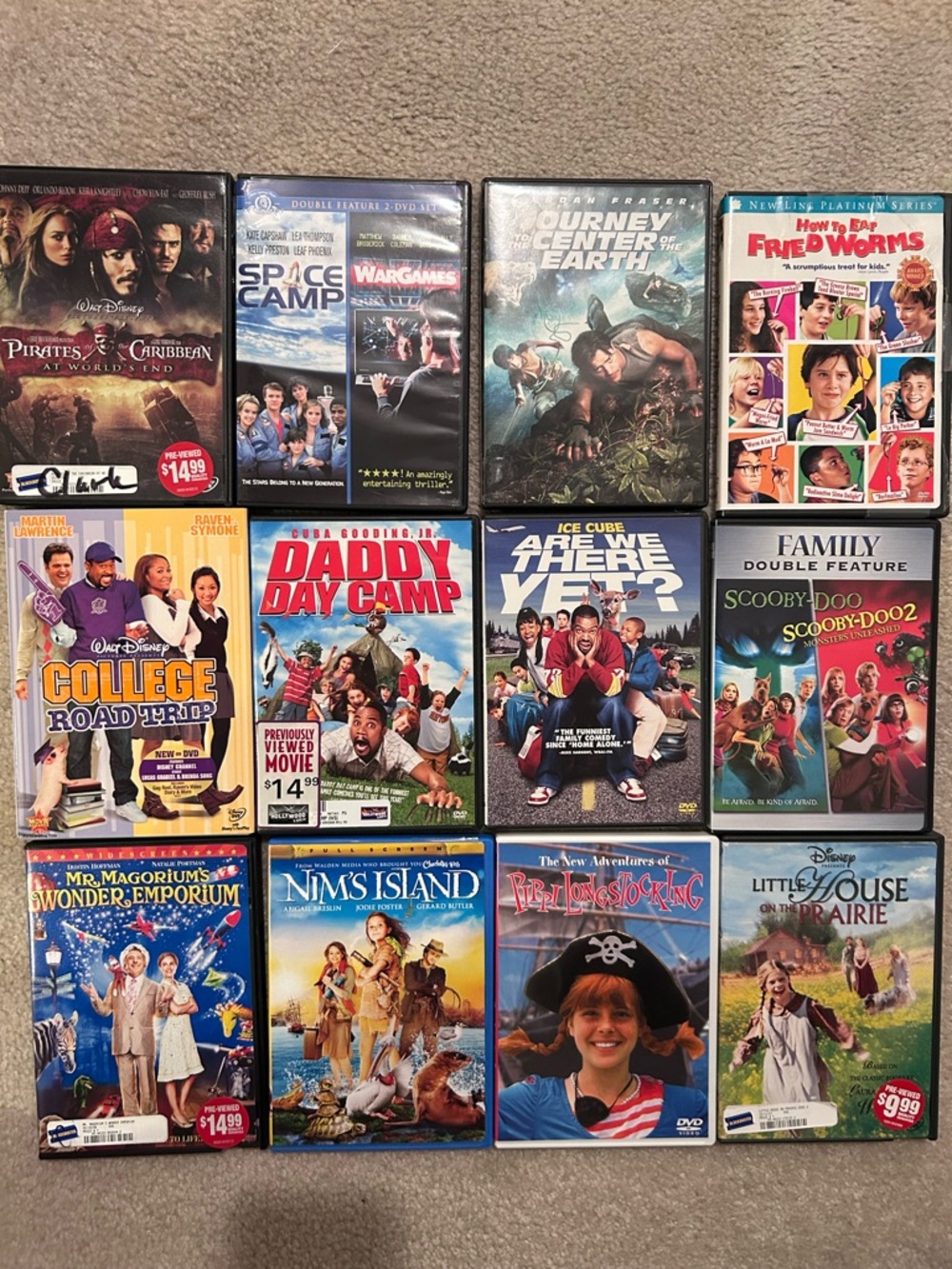 Disney Kids & Family DVD Lot - 14 Movies